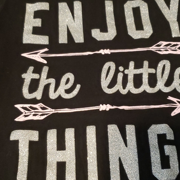 Youth girls tshirt, Enjoy the little things - Picture 2 of 2